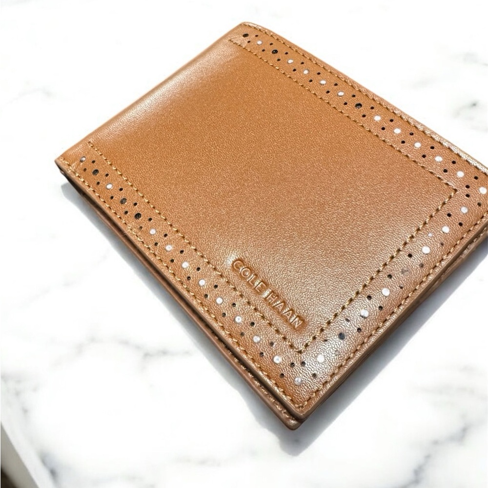 Men's Cole Haan Brown Leather Wallet